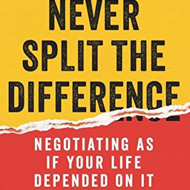 Never Split Difference Book Cover